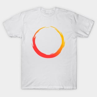 Simple Red Orange Fire T-Shirt